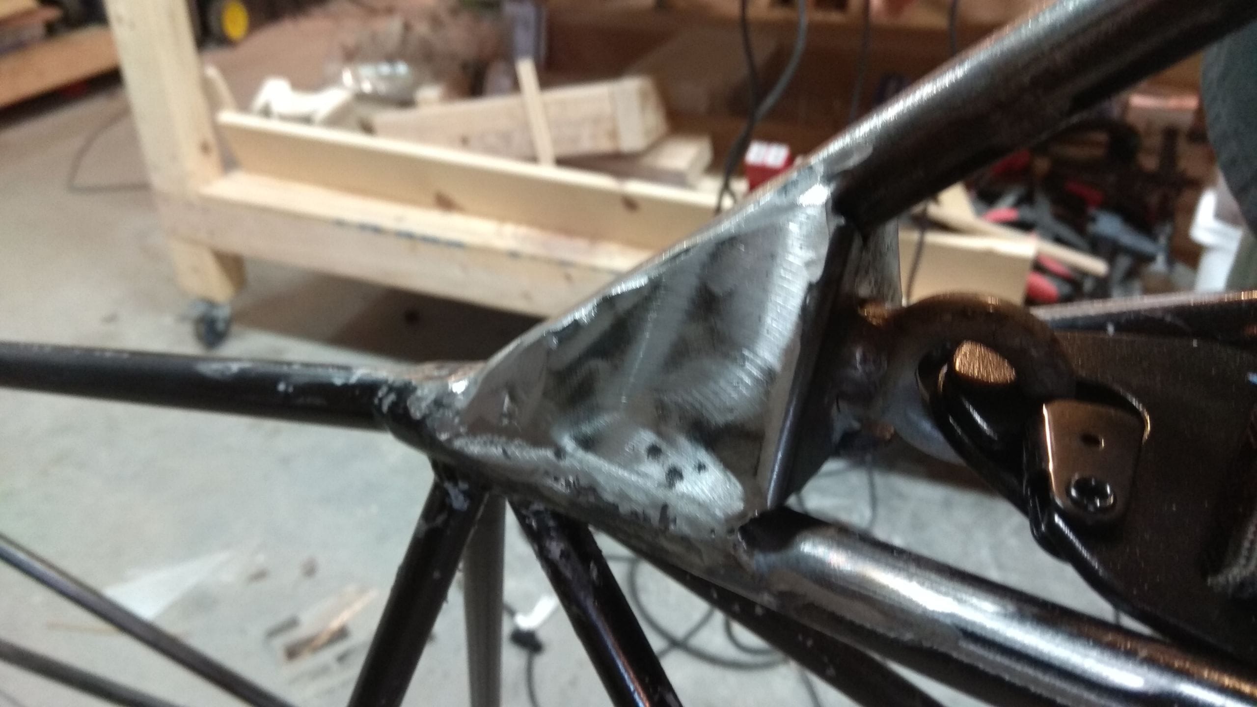 Build new rear Seat Belt attachment point
