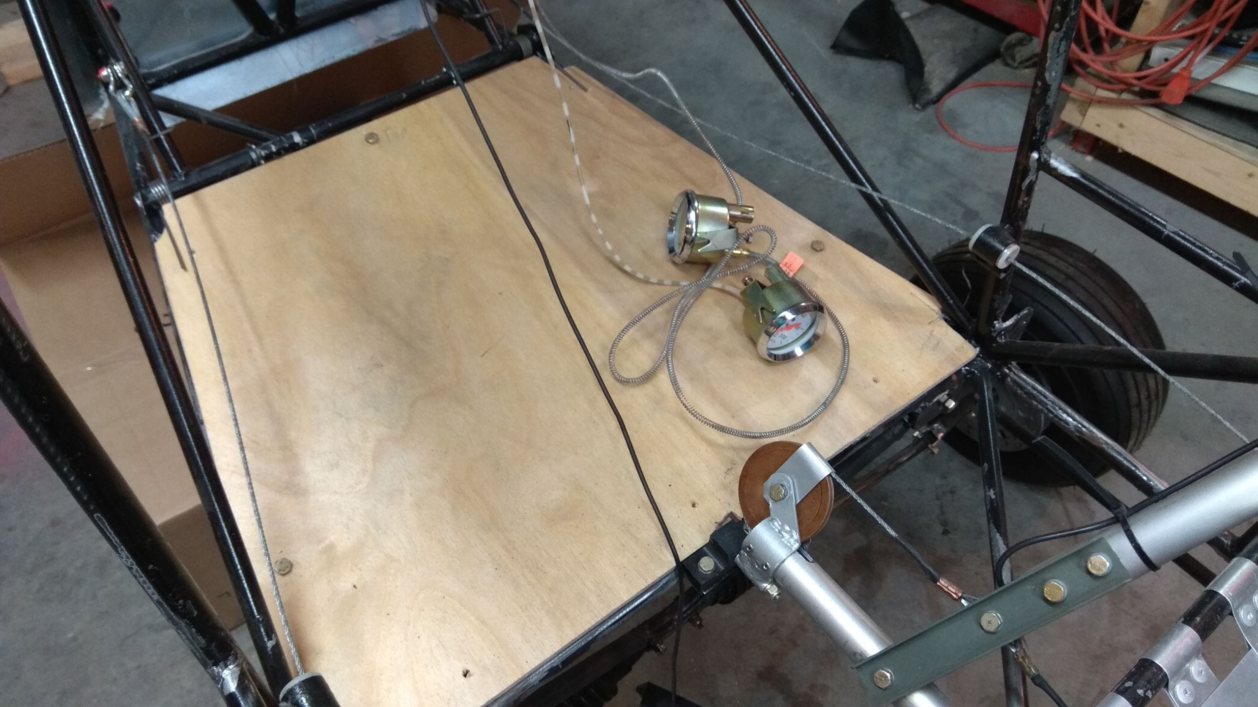 Make and mount new footplate