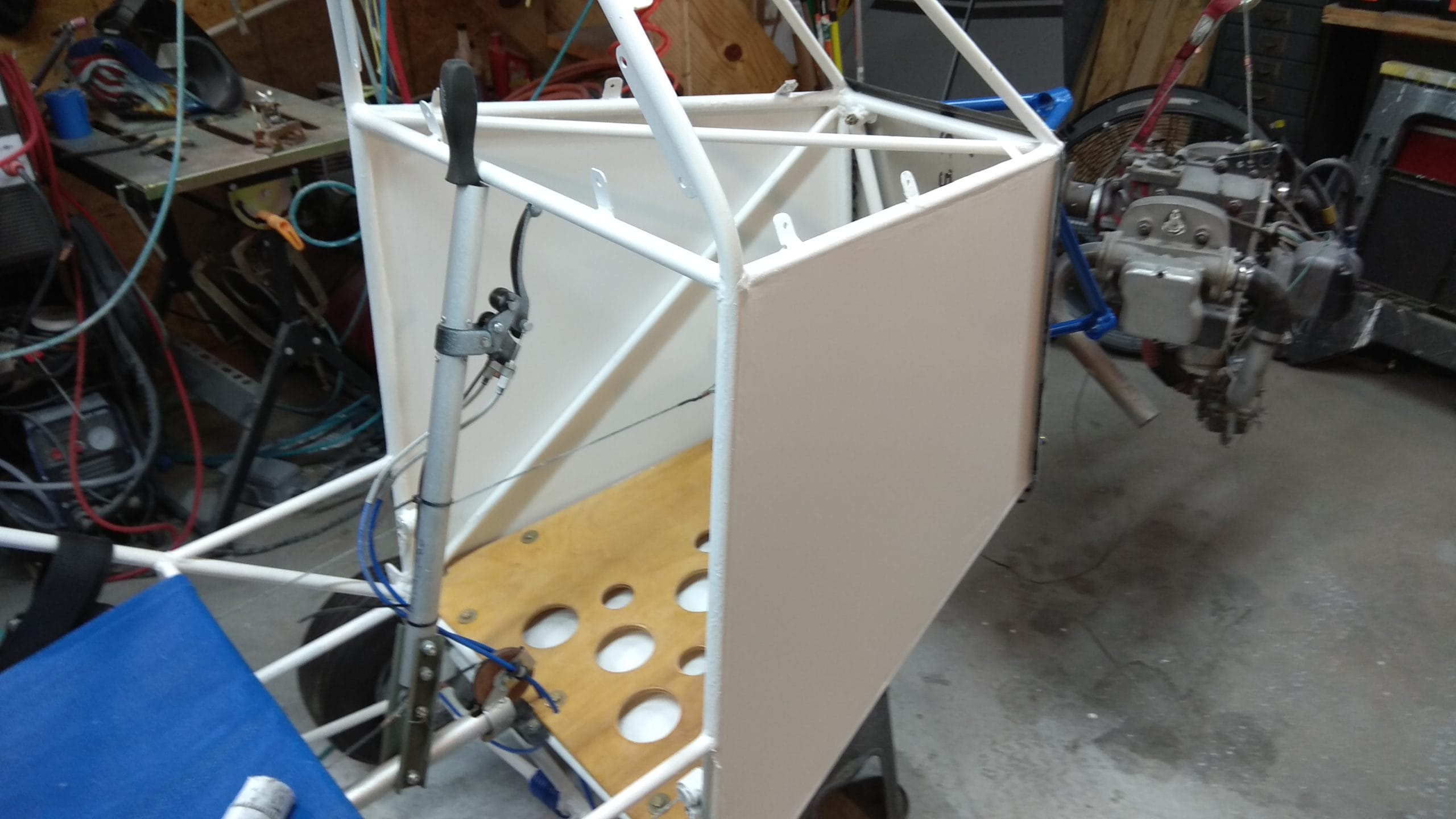 Fabric, painting, and reassembly – Fuselage and Tail group