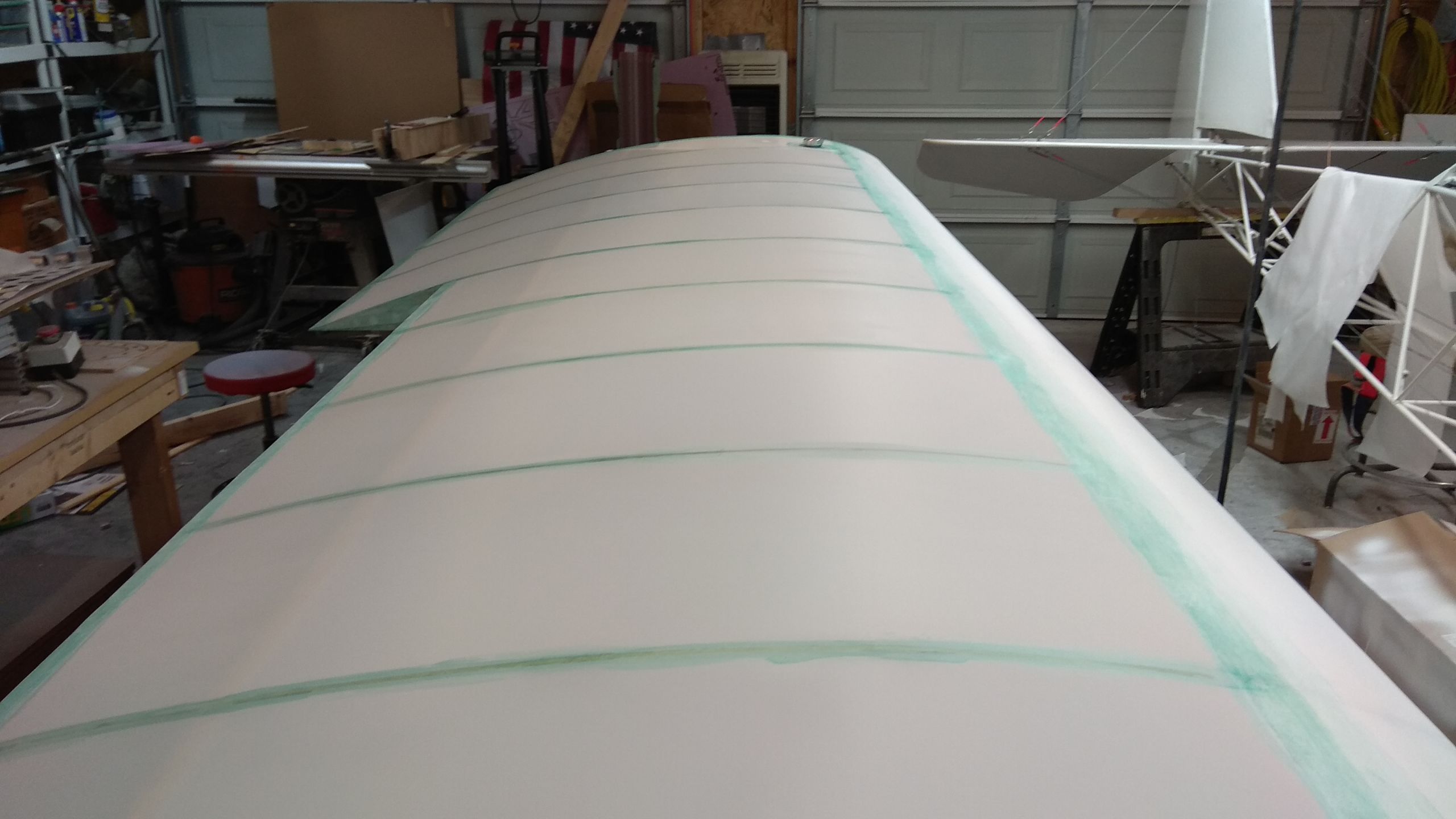 Fabric Covering of Wings